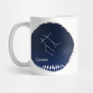 Gemini zodiac Constellation Mug